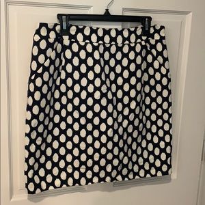 LOFT Polka Dot Skirt